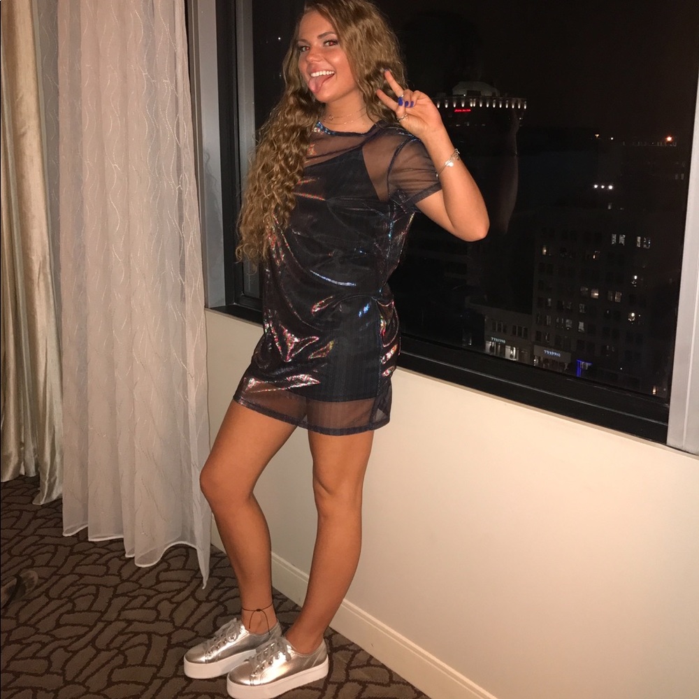 Forever 21 Iridescent 2 piece dress